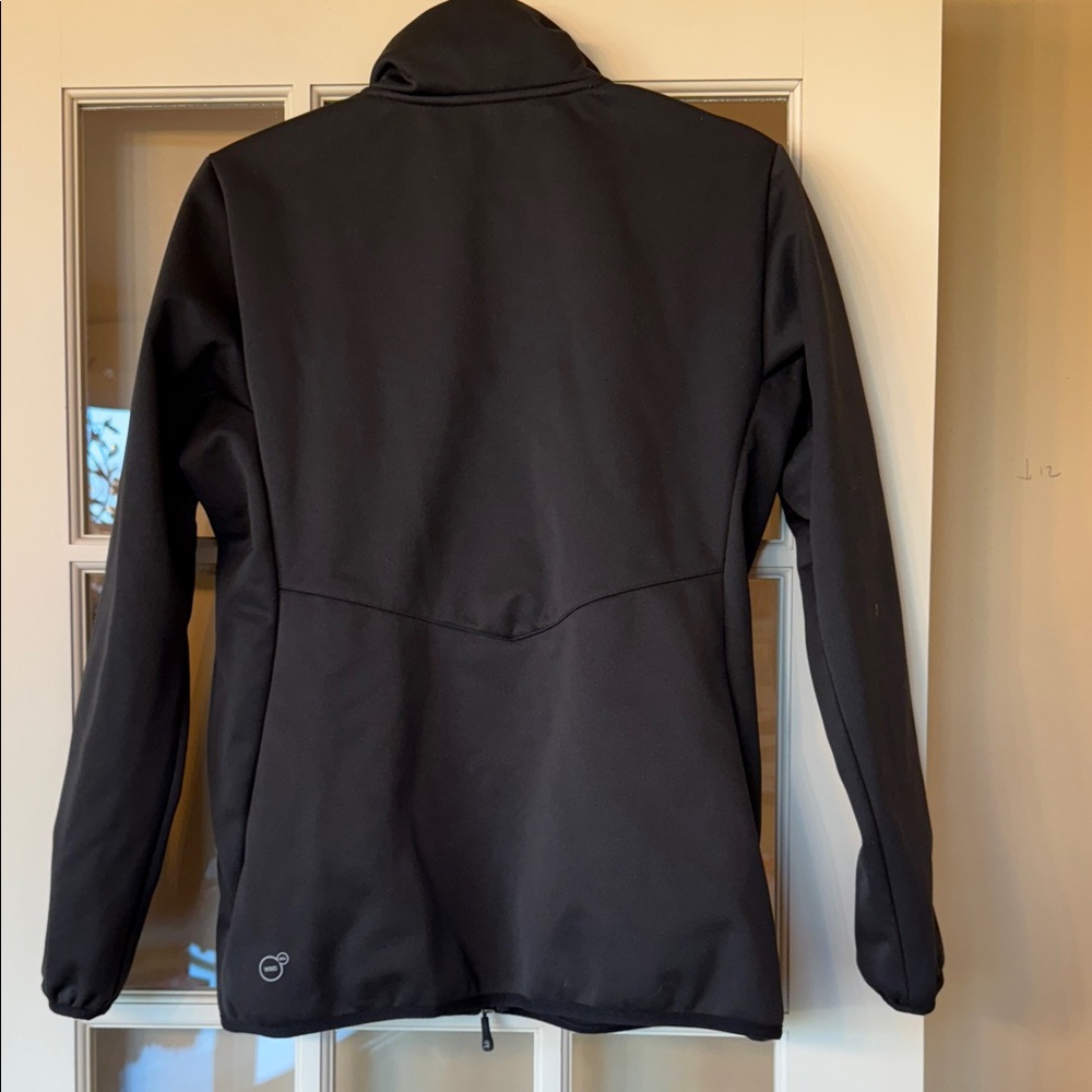 Insulated NWOT women’s Puma Black Full-Zip Jacket size Large - Picture 5 of 5